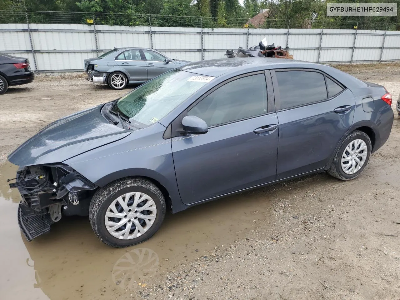 2017 Toyota Corolla L VIN: 5YFBURHE1HP629494 Lot: 73112924