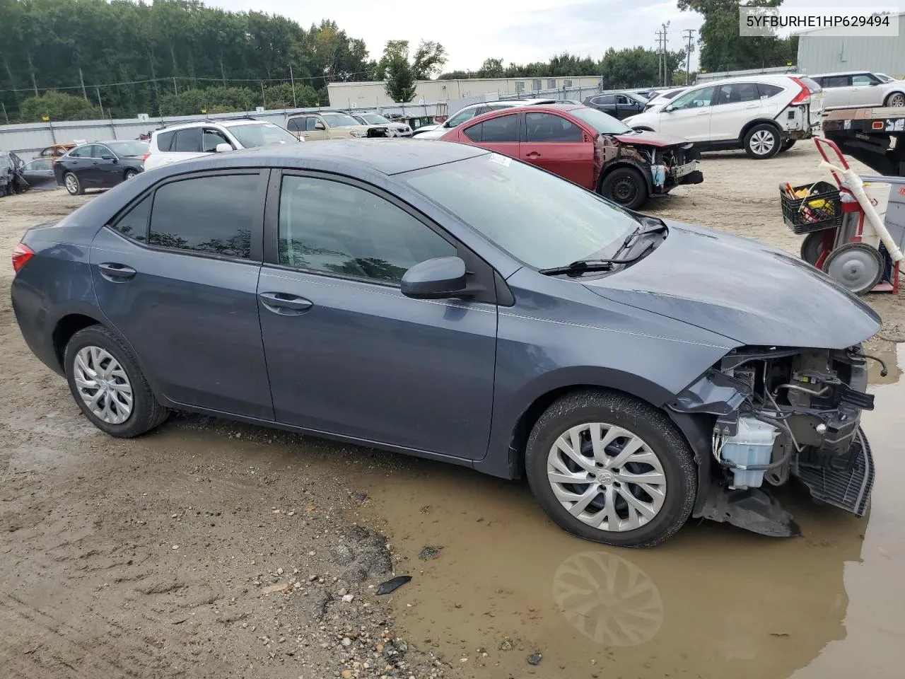 2017 Toyota Corolla L VIN: 5YFBURHE1HP629494 Lot: 73112924