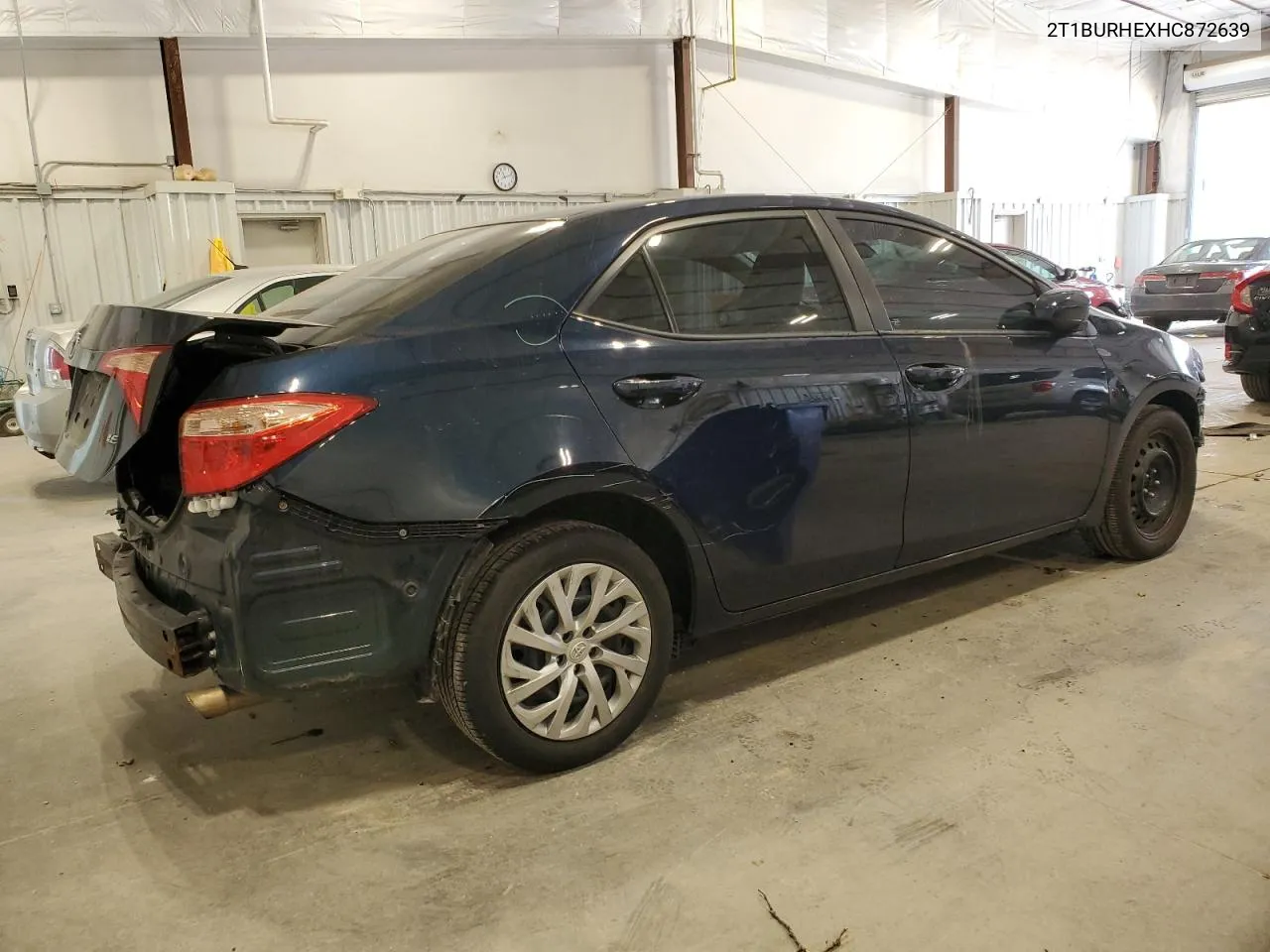 2017 Toyota Corolla L VIN: 2T1BURHEXHC872639 Lot: 73145904