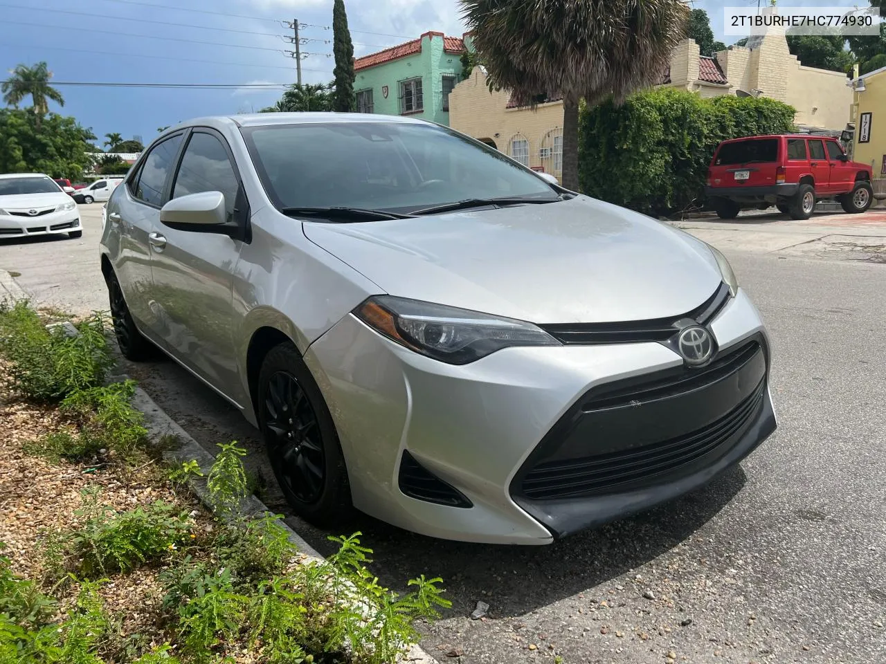 2017 Toyota Corolla L VIN: 2T1BURHE7HC774930 Lot: 73277244