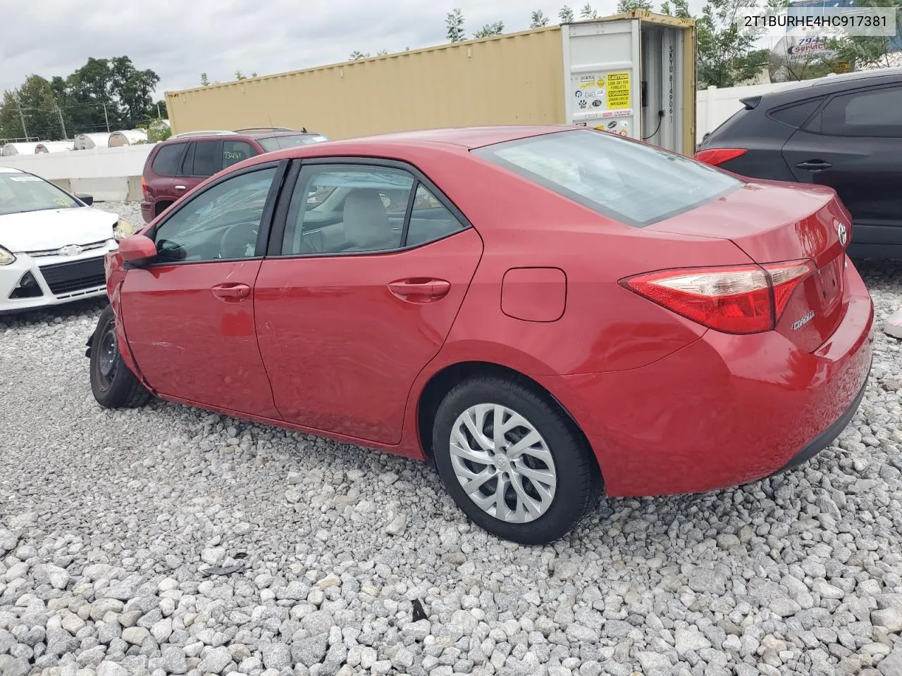 2017 Toyota Corolla L VIN: 2T1BURHE4HC917381 Lot: 73284194