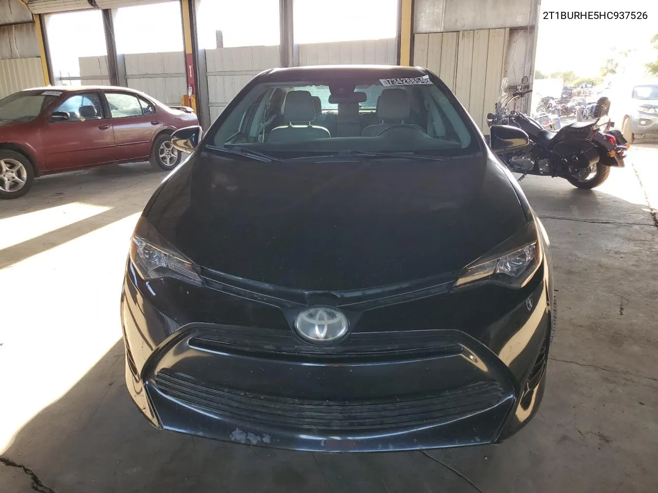 2017 Toyota Corolla L VIN: 2T1BURHE5HC937526 Lot: 73428854