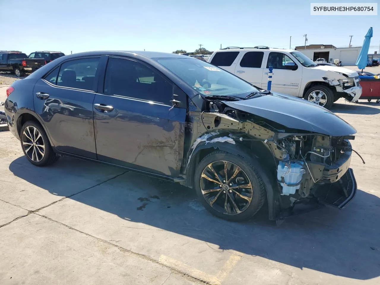 2017 Toyota Corolla L VIN: 5YFBURHE3HP680754 Lot: 73474904