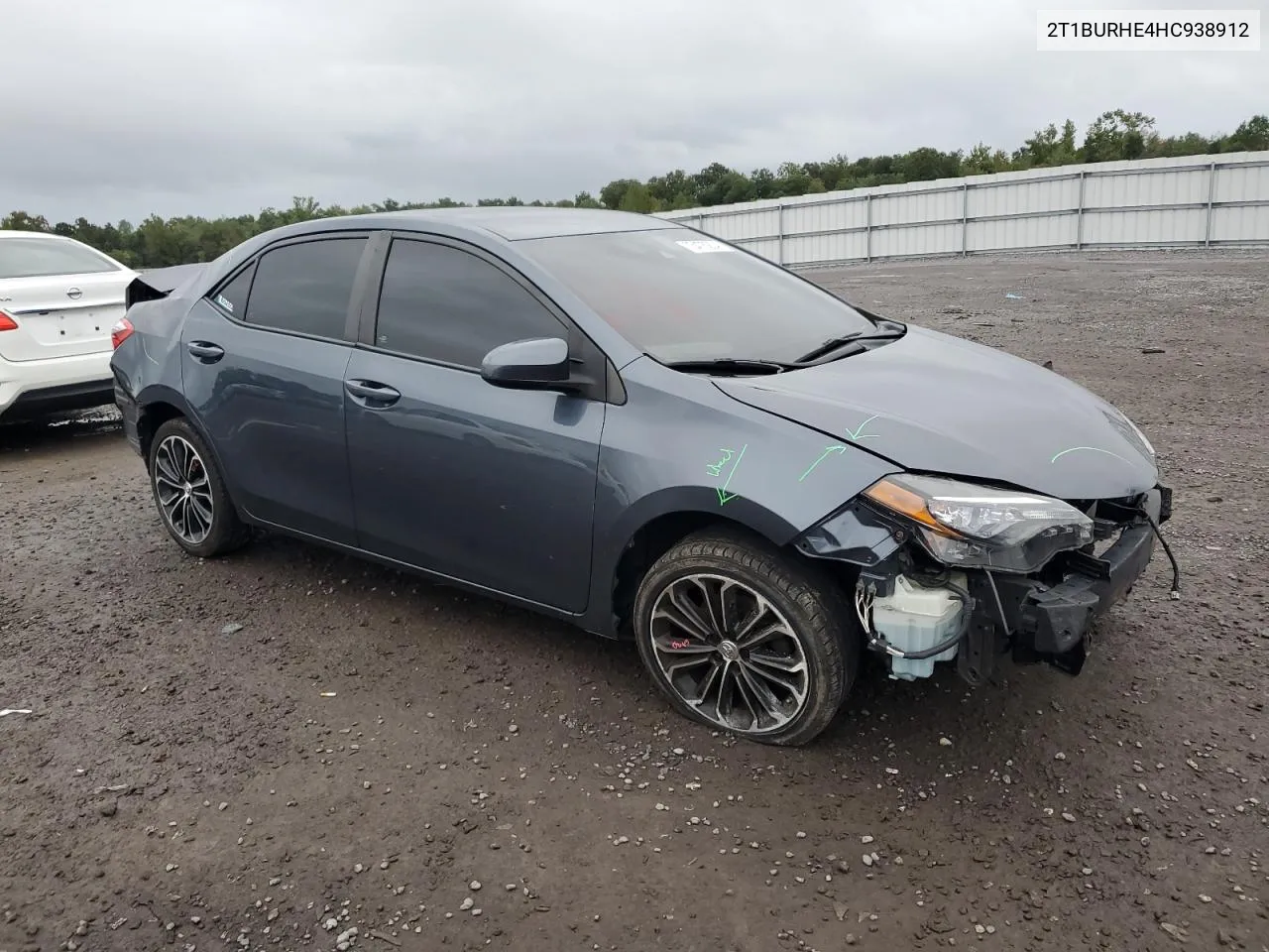 2017 Toyota Corolla L VIN: 2T1BURHE4HC938912 Lot: 73475204