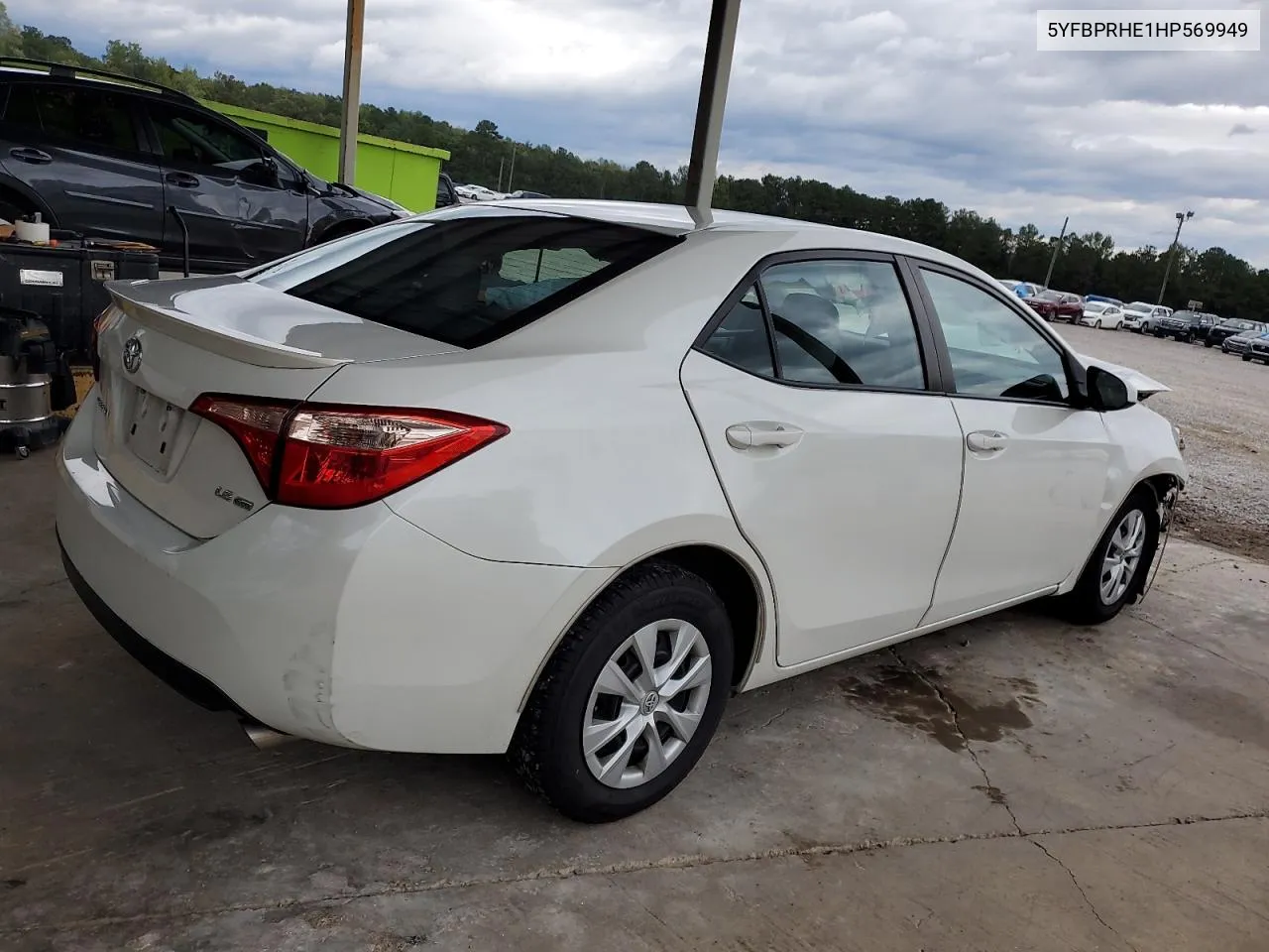 5YFBPRHE1HP569949 2017 Toyota Corolla Le Eco