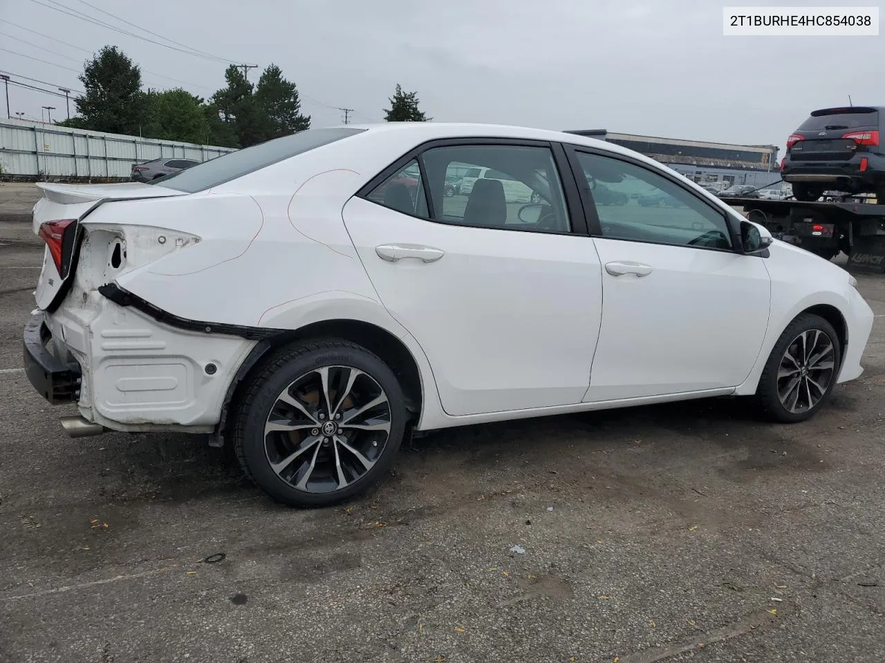 2017 Toyota Corolla L VIN: 2T1BURHE4HC854038 Lot: 73534344