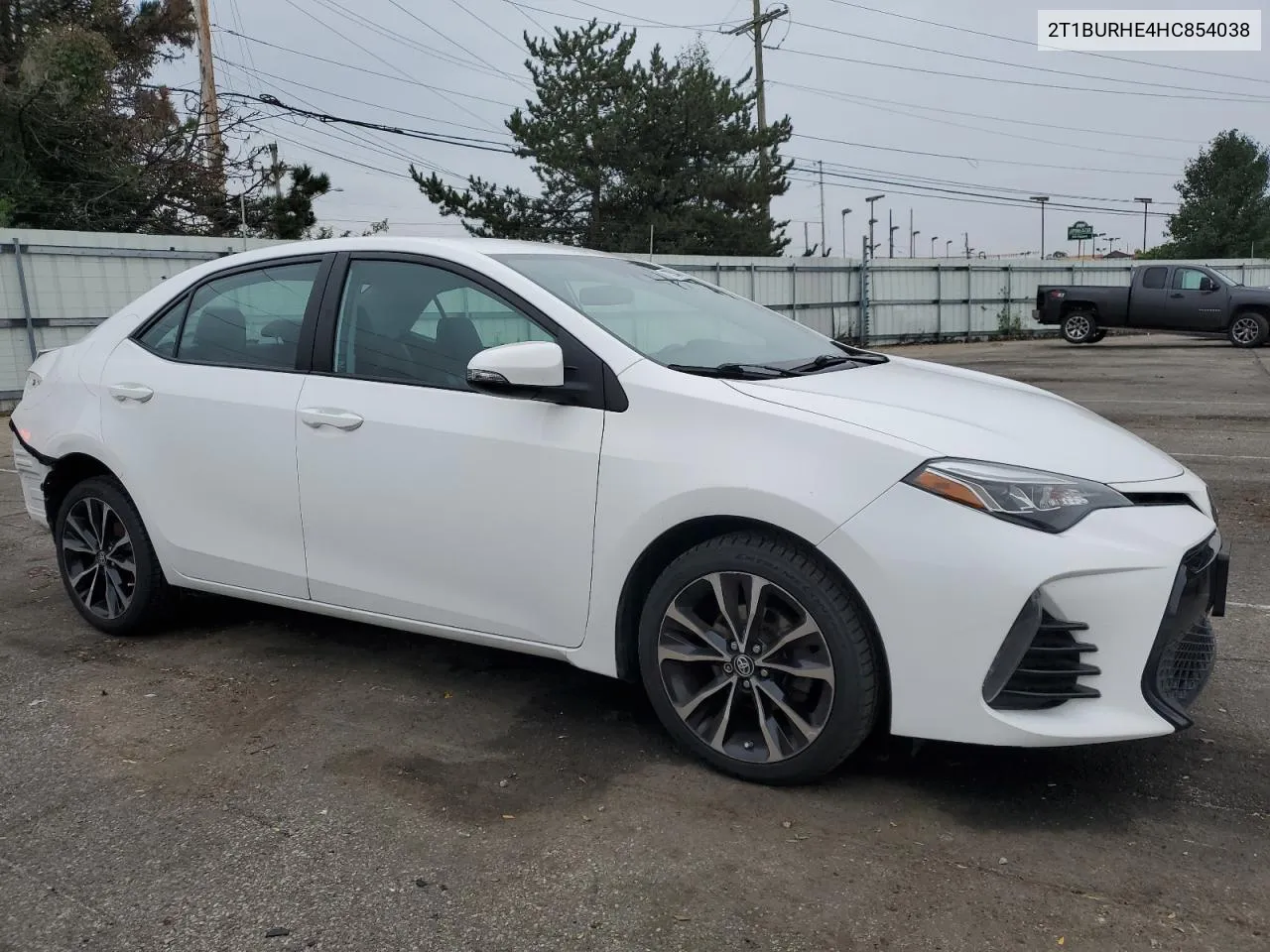 2017 Toyota Corolla L VIN: 2T1BURHE4HC854038 Lot: 73534344