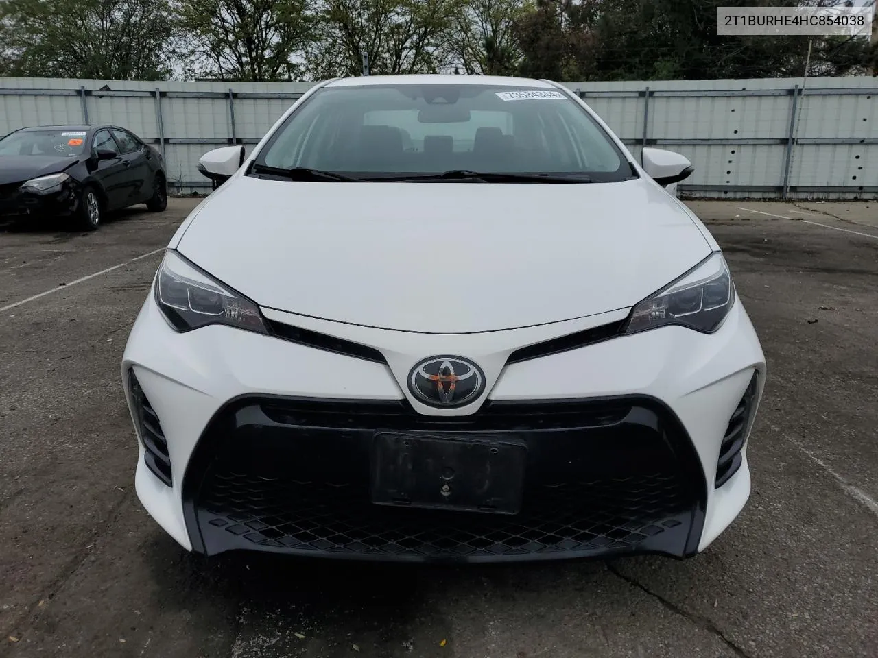 2017 Toyota Corolla L VIN: 2T1BURHE4HC854038 Lot: 73534344