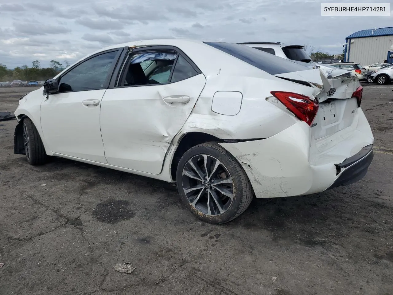 2017 Toyota Corolla L VIN: 5YFBURHE4HP714281 Lot: 73630604