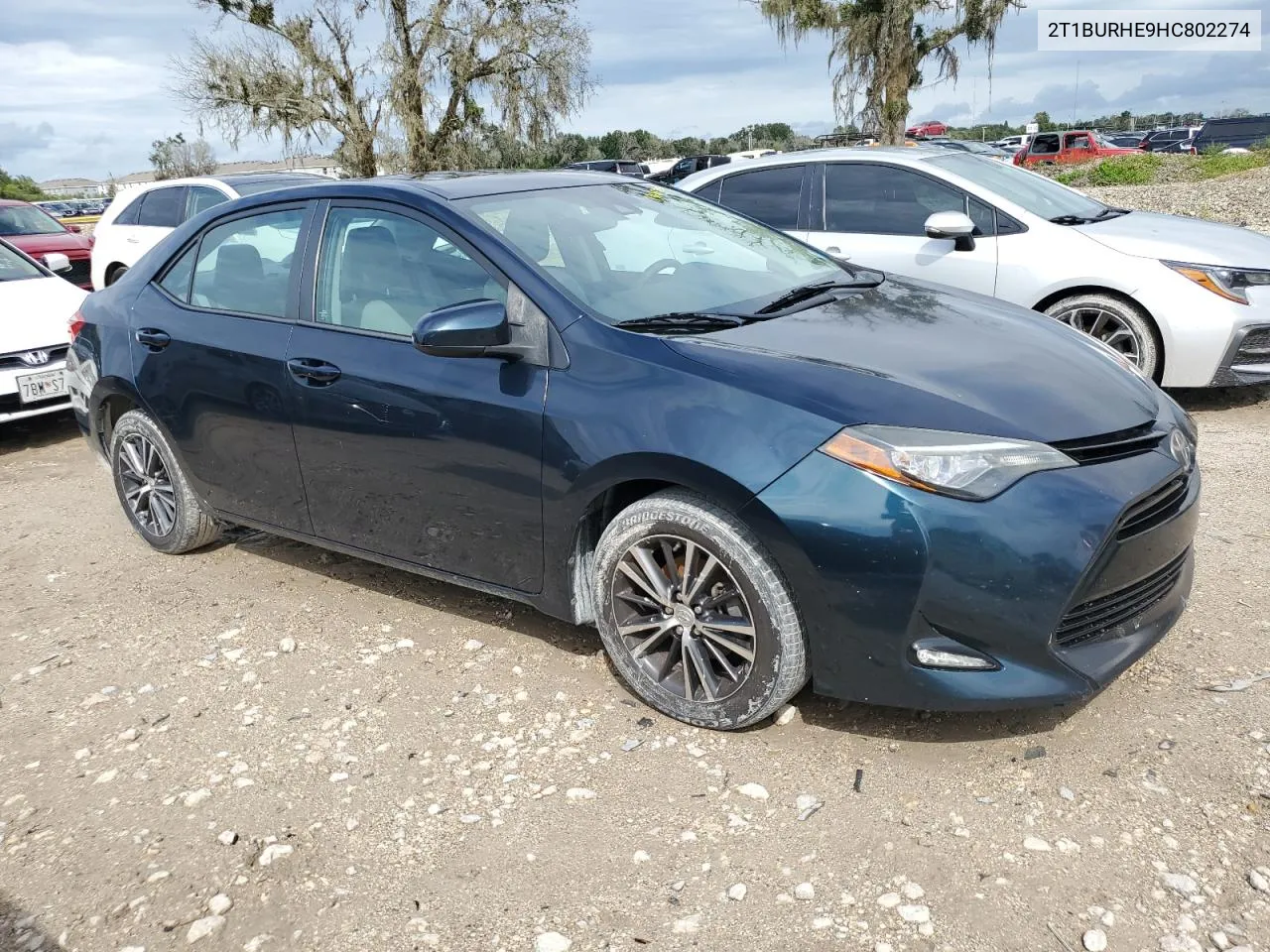 2T1BURHE9HC802274 2017 Toyota Corolla L