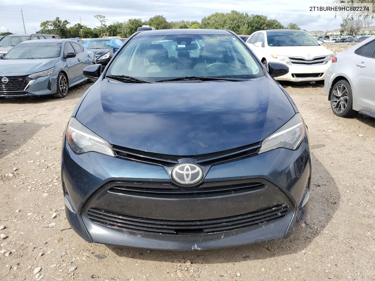 2017 Toyota Corolla L VIN: 2T1BURHE9HC802274 Lot: 73669724