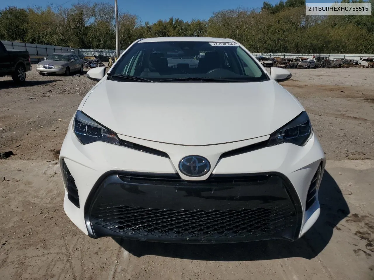 2T1BURHEXHC755515 2017 Toyota Corolla L