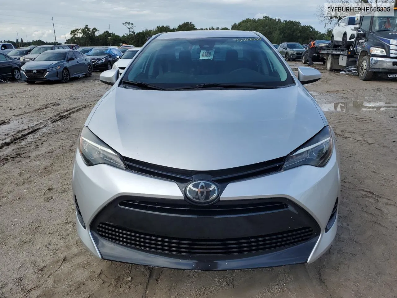 2017 Toyota Corolla L VIN: 5YFBURHE9HP665305 Lot: 73762554