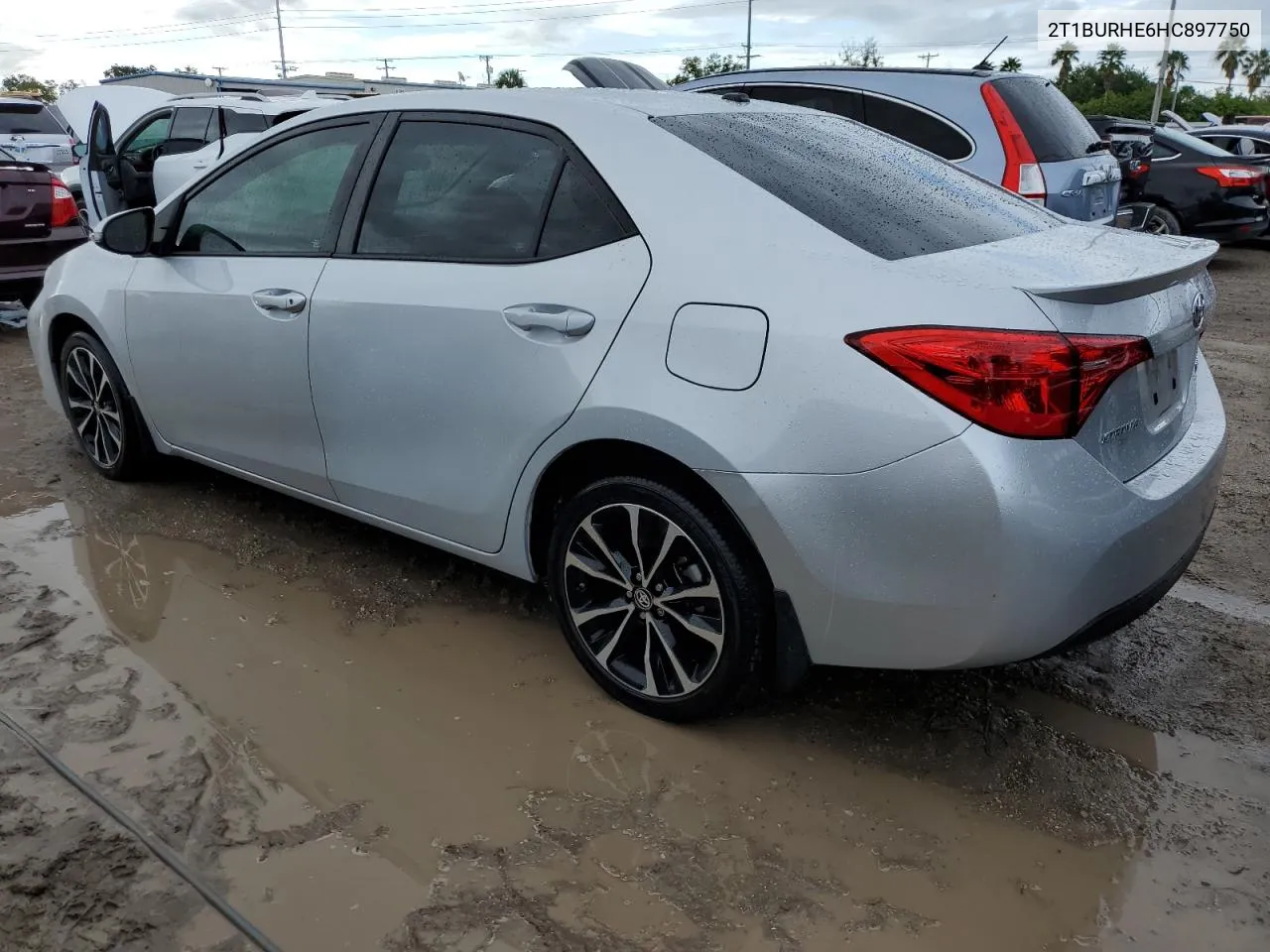 2017 Toyota Corolla L VIN: 2T1BURHE6HC897750 Lot: 73812334