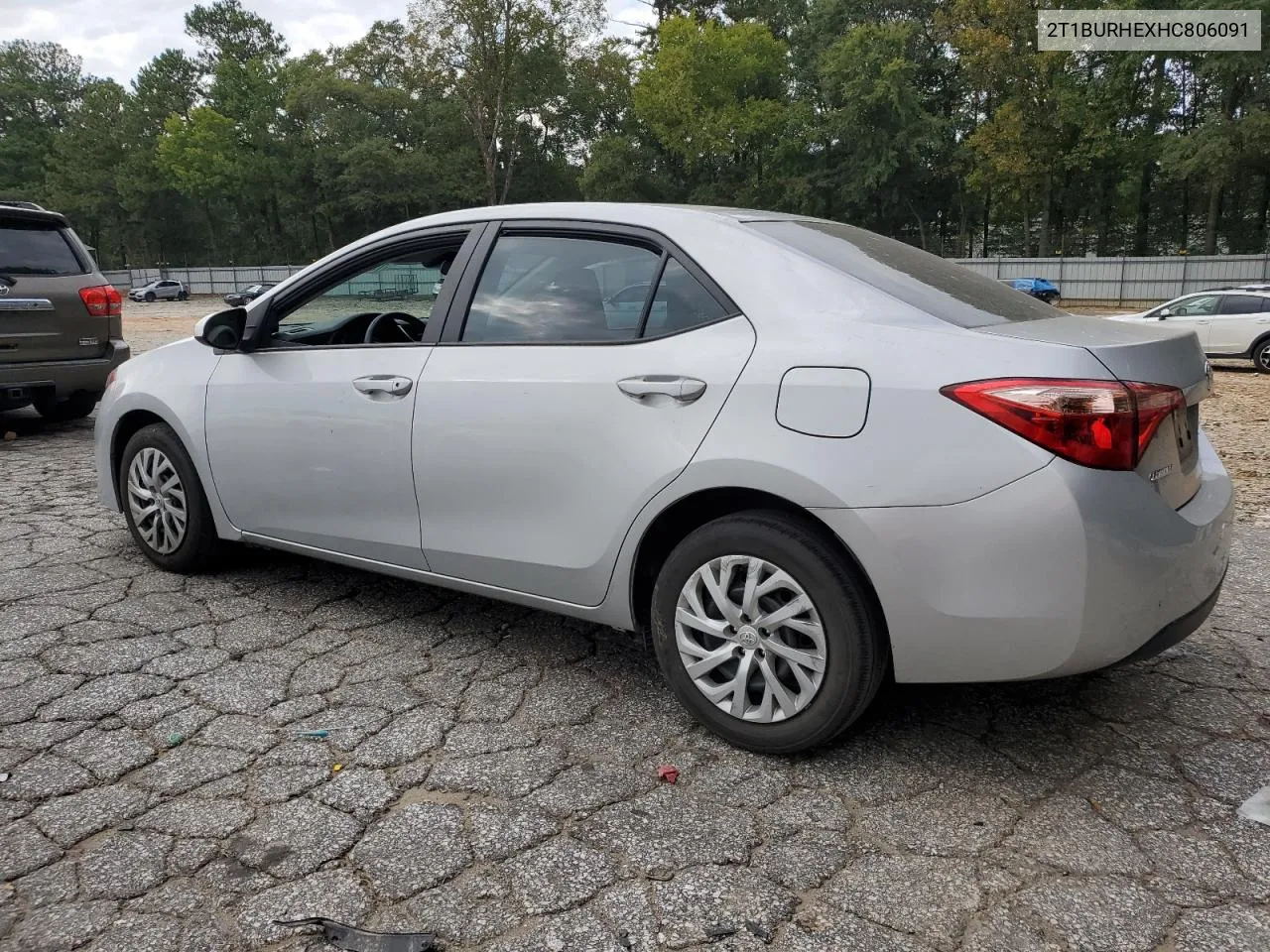 2017 Toyota Corolla L VIN: 2T1BURHEXHC806091 Lot: 73853414