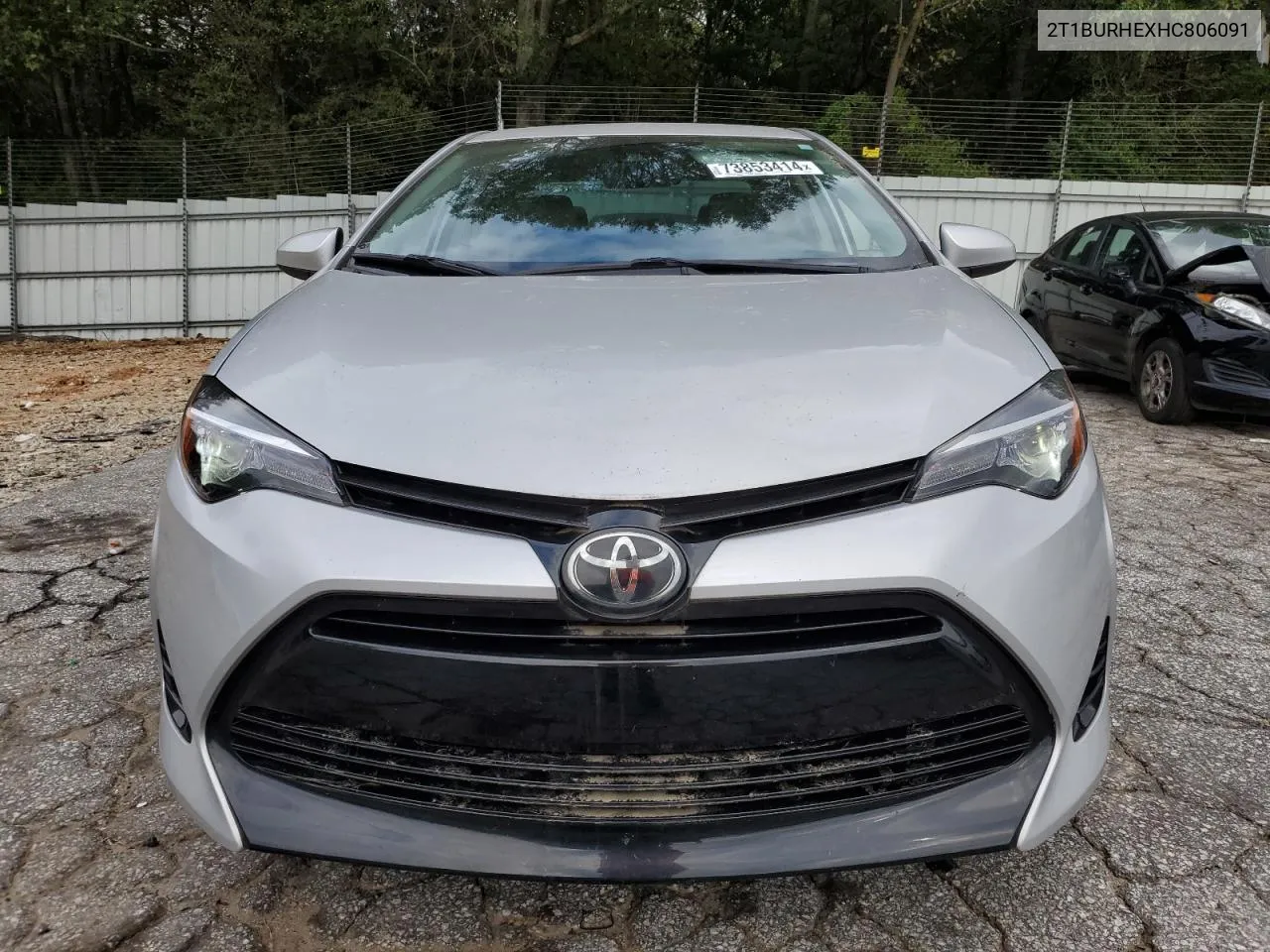 2T1BURHEXHC806091 2017 Toyota Corolla L