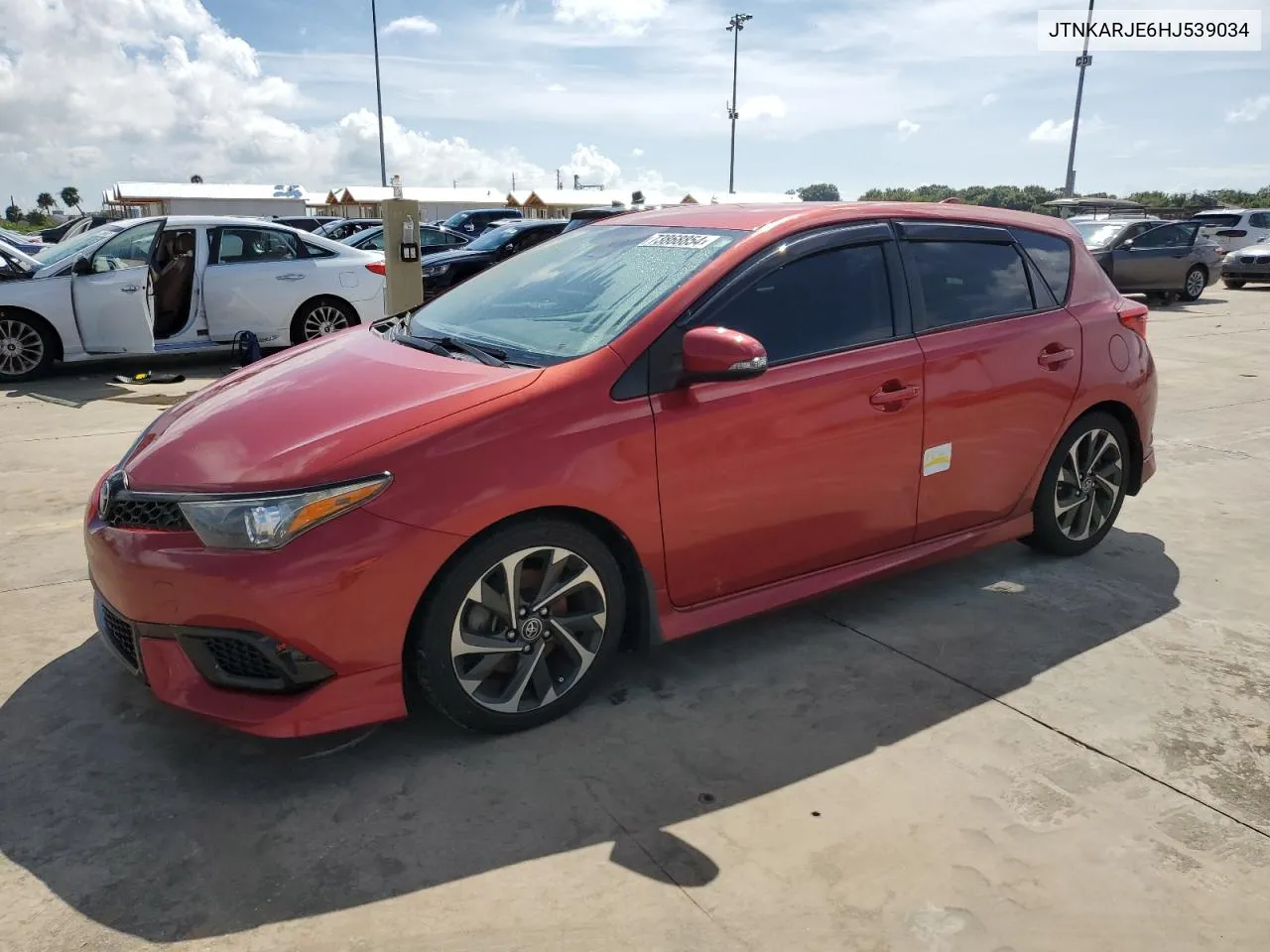 2017 Toyota Corolla Im VIN: JTNKARJE6HJ539034 Lot: 73868854