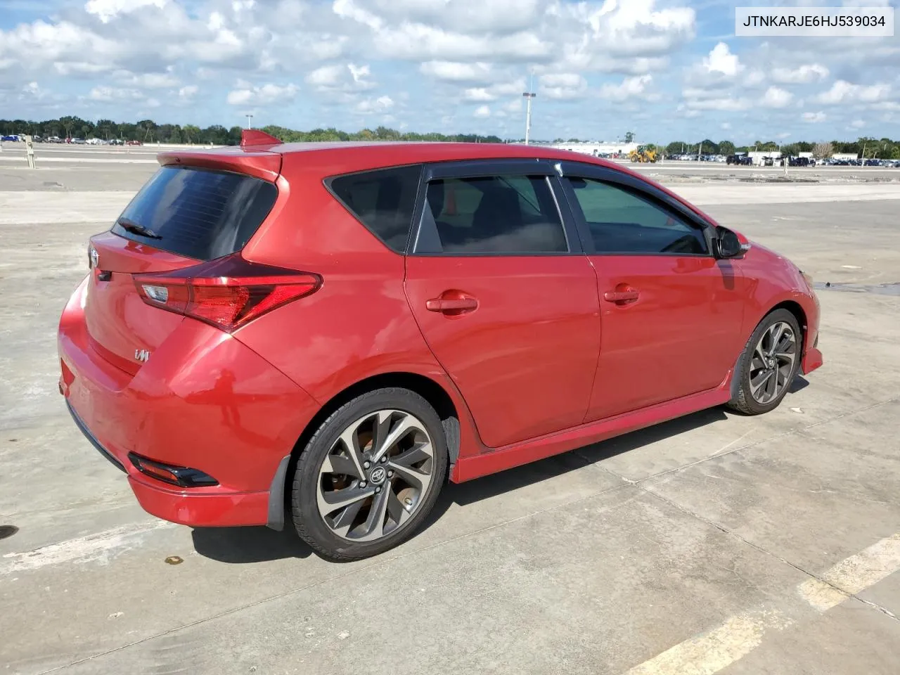 2017 Toyota Corolla Im VIN: JTNKARJE6HJ539034 Lot: 73868854