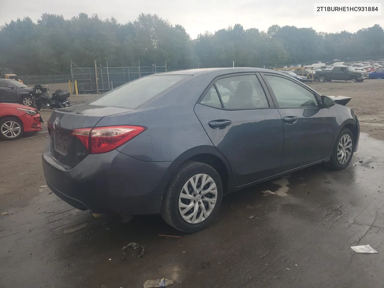 2017 Toyota Corolla L VIN: 2T1BURHE1HC931884 Lot: 73920674