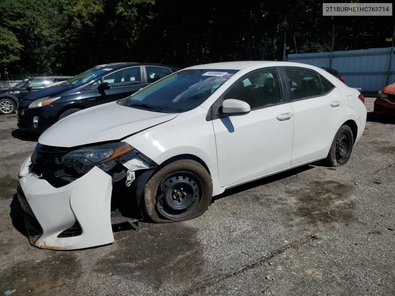 2017 Toyota Corolla L VIN: 2T1BURHE1HC763714 Lot: 74008994