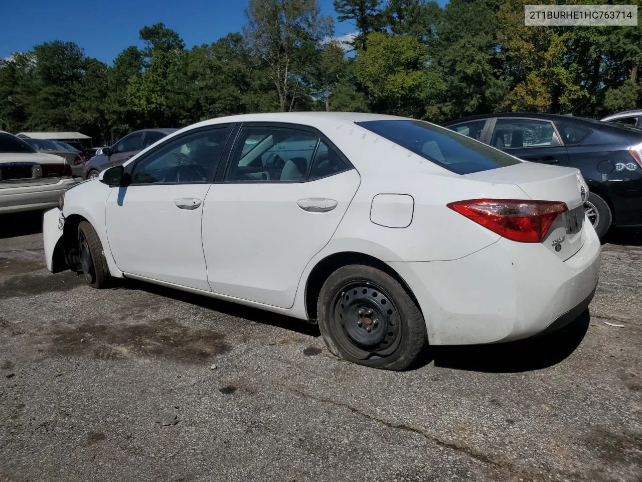 2017 Toyota Corolla L VIN: 2T1BURHE1HC763714 Lot: 74008994