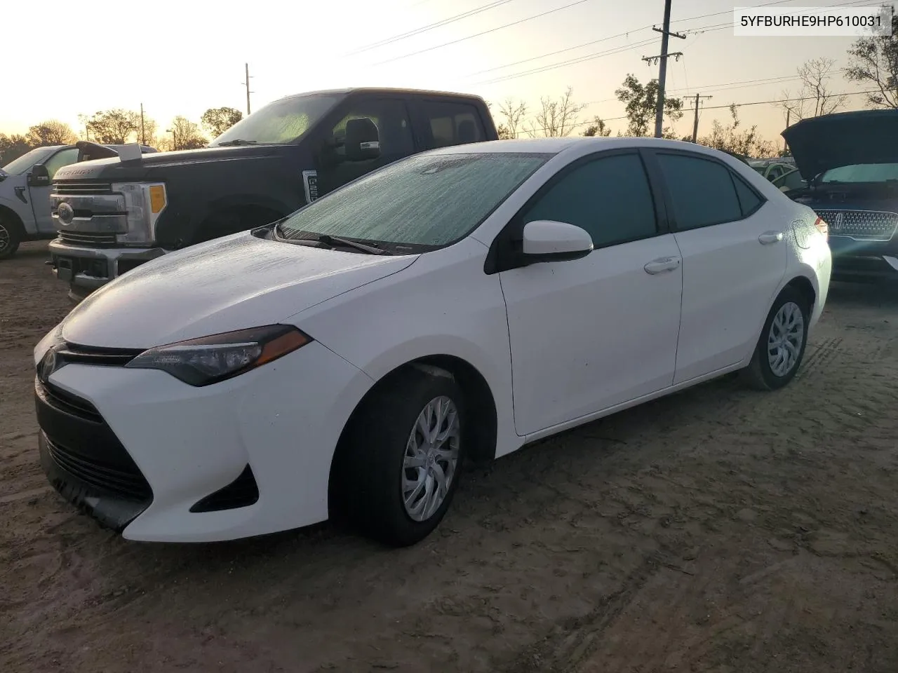 2017 Toyota Corolla L VIN: 5YFBURHE9HP610031 Lot: 74075284