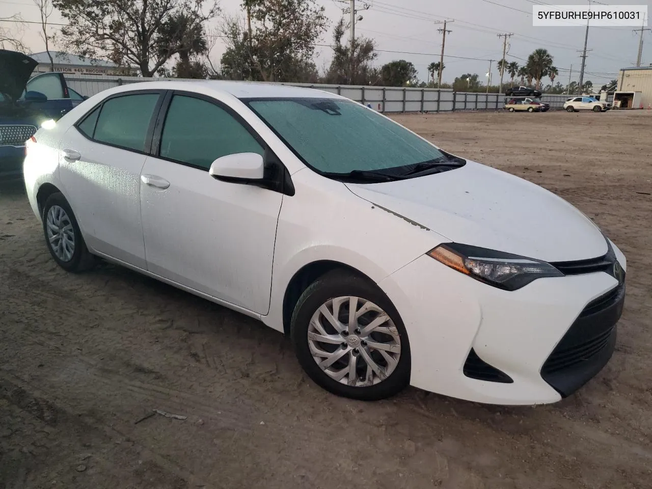 2017 Toyota Corolla L VIN: 5YFBURHE9HP610031 Lot: 74075284