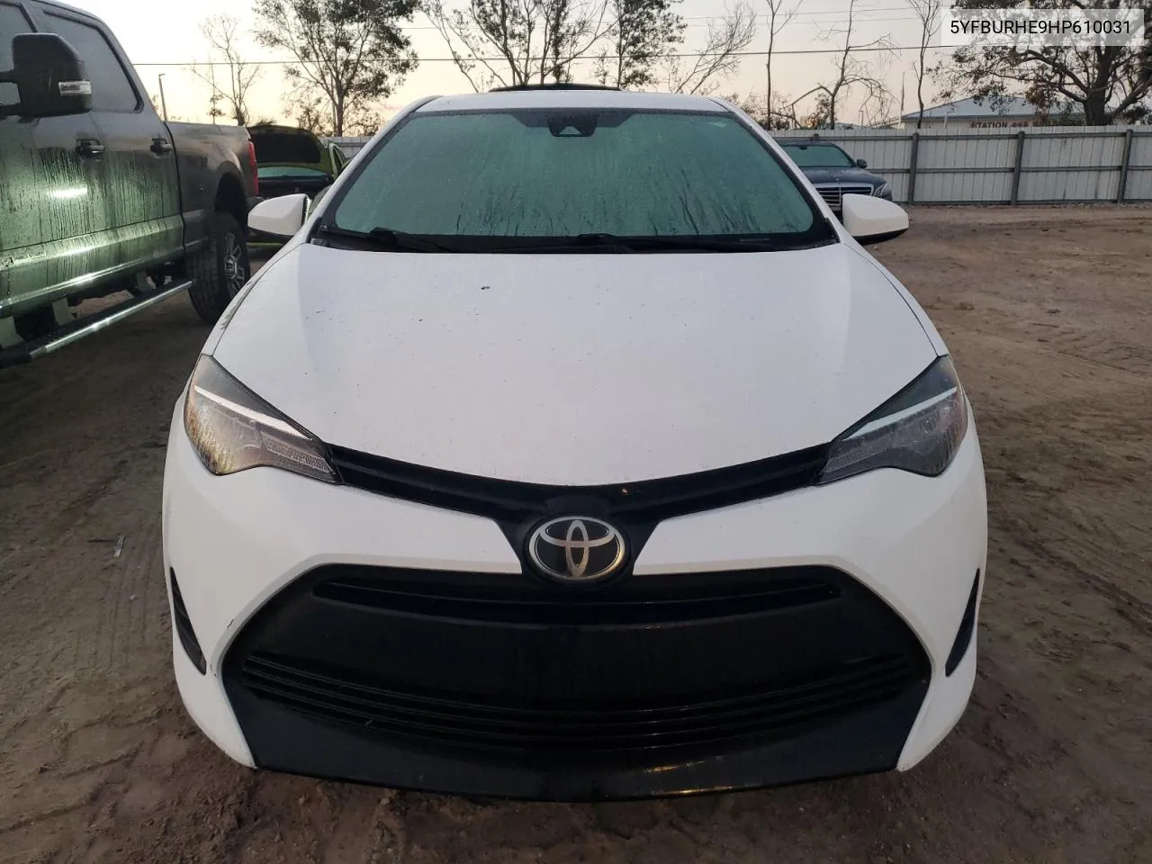 2017 Toyota Corolla L VIN: 5YFBURHE9HP610031 Lot: 74075284