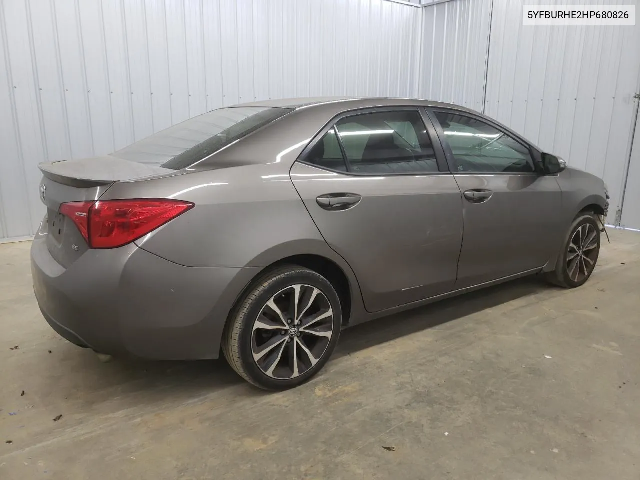 2017 Toyota Corolla L VIN: 5YFBURHE2HP680826 Lot: 74084574