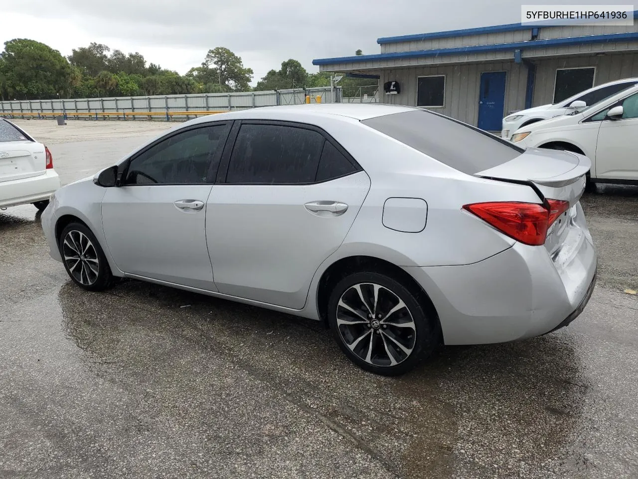 2017 Toyota Corolla L VIN: 5YFBURHE1HP641936 Lot: 74199524