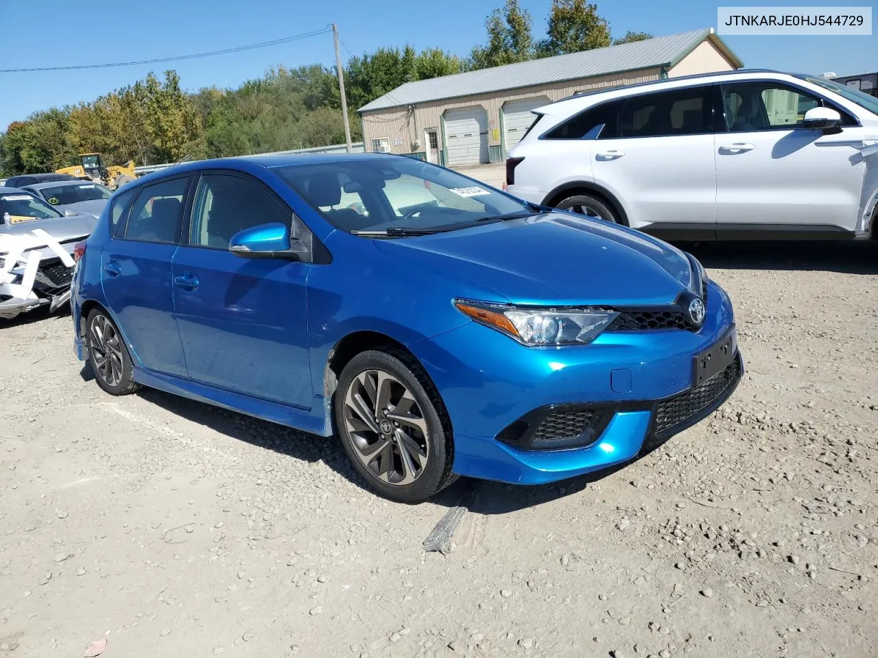 2017 Toyota Corolla Im VIN: JTNKARJE0HJ544729 Lot: 74575334