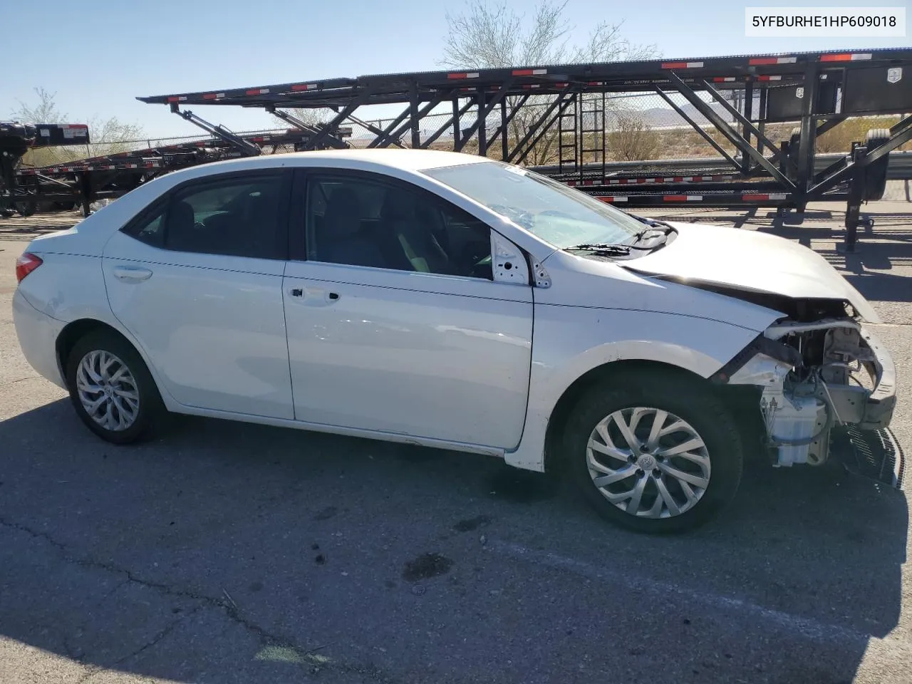 2017 Toyota Corolla L VIN: 5YFBURHE1HP609018 Lot: 74719734