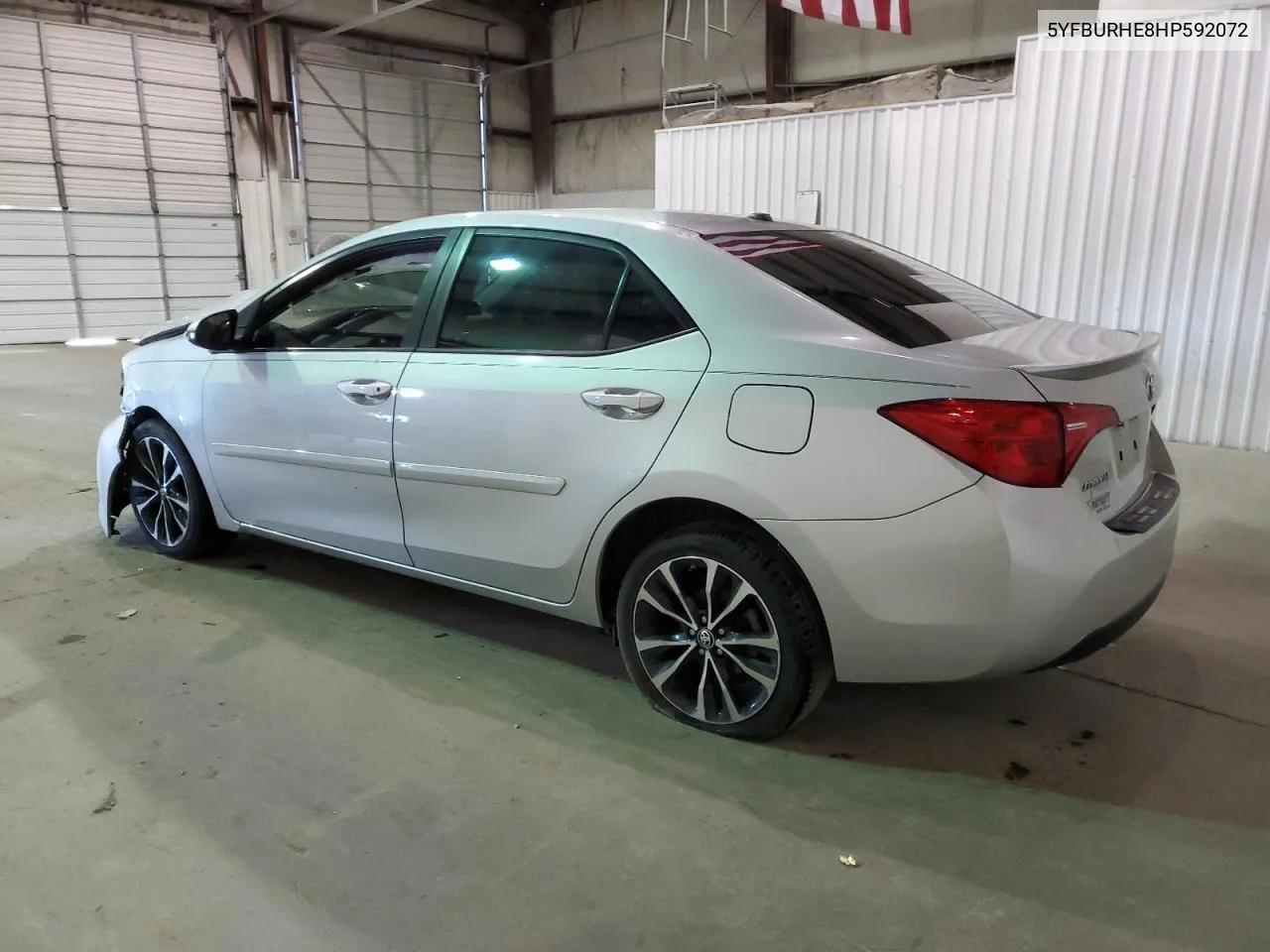 2017 Toyota Corolla L VIN: 5YFBURHE8HP592072 Lot: 74800864