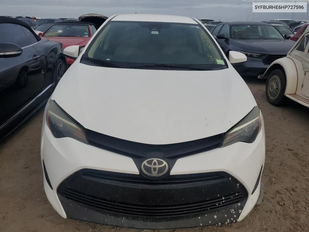 2017 Toyota Corolla L VIN: 5YFBURHE6HP727596 Lot: 74971704