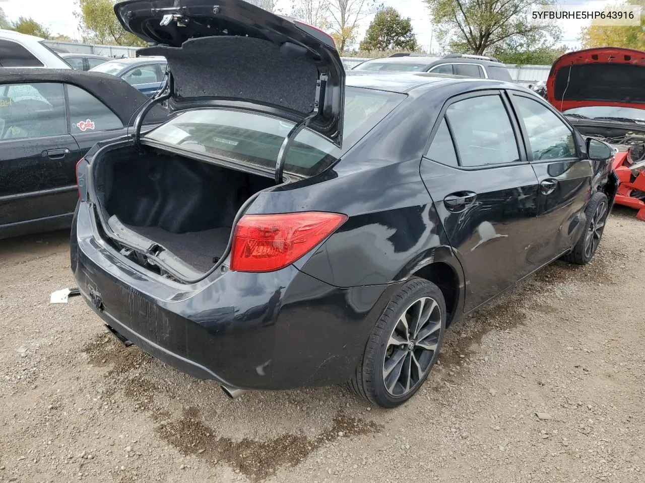 5YFBURHE5HP643916 2017 Toyota Corolla L