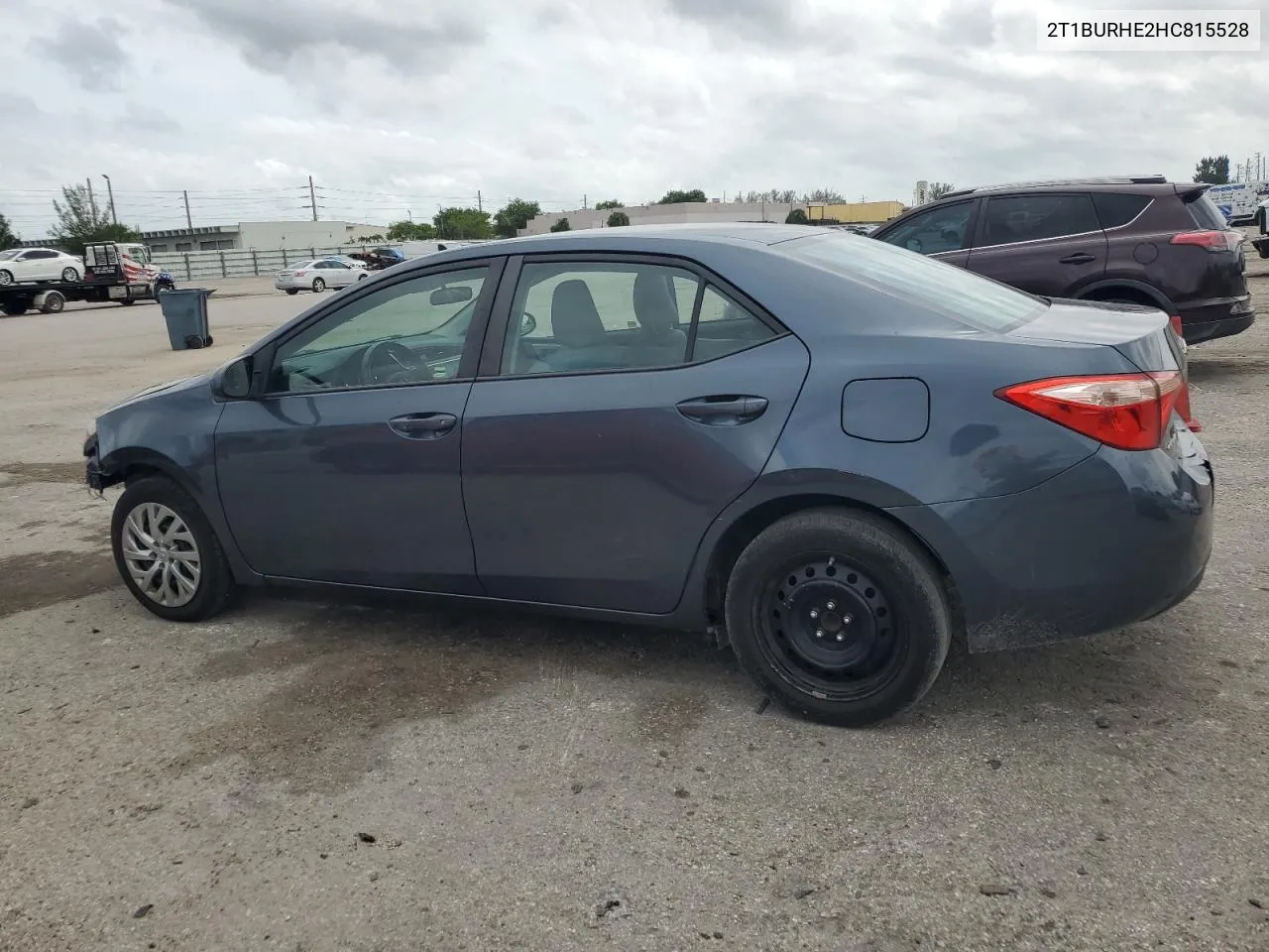 2017 Toyota Corolla L VIN: 2T1BURHE2HC815528 Lot: 75110114