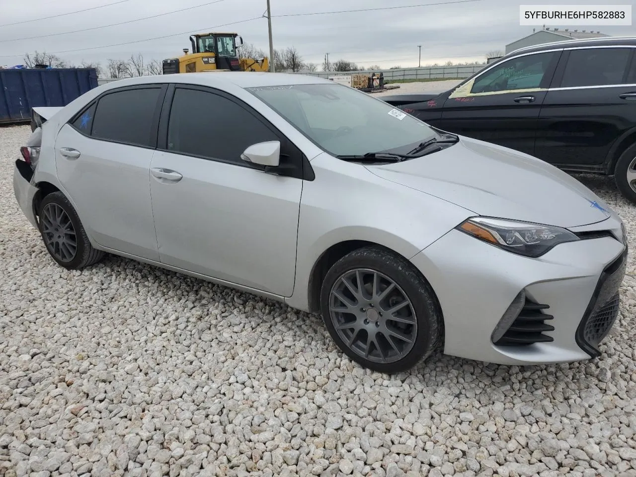 2017 Toyota Corolla L VIN: 5YFBURHE6HP582883 Lot: 75221724