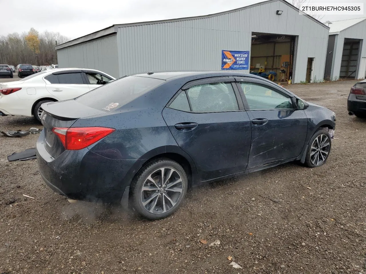 2017 Toyota Corolla L VIN: 2T1BURHE7HC945305 Lot: 75325524