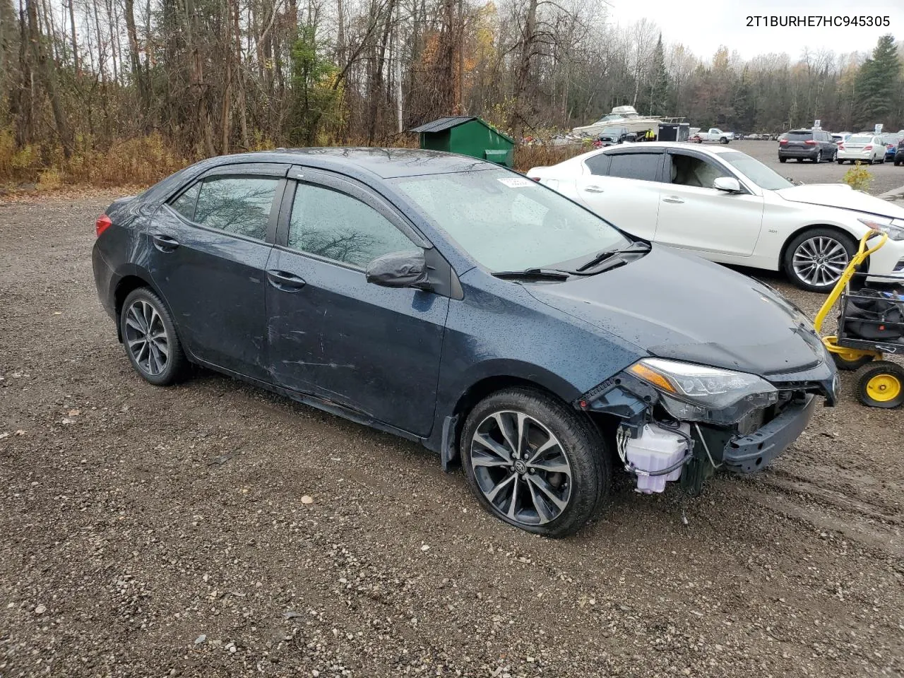 2017 Toyota Corolla L VIN: 2T1BURHE7HC945305 Lot: 75325524