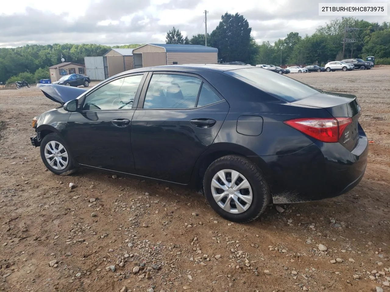 2017 Toyota Corolla L VIN: 2T1BURHE9HC873975 Lot: 75523234