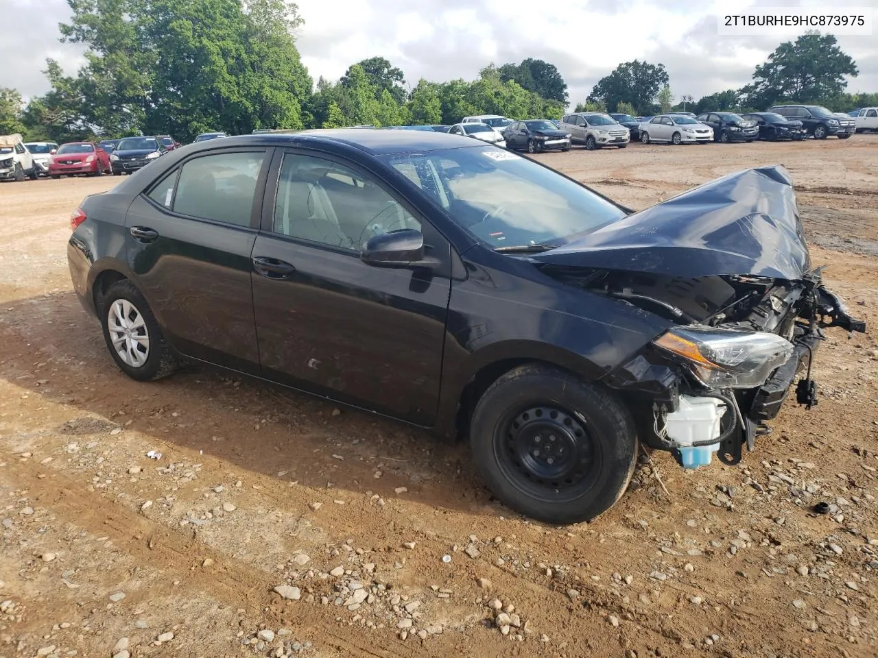 2017 Toyota Corolla L VIN: 2T1BURHE9HC873975 Lot: 75523234