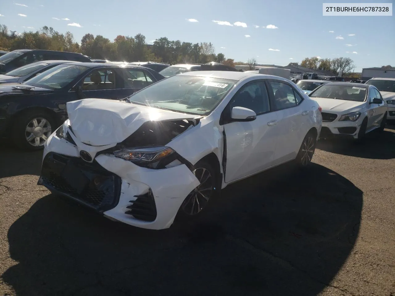 2017 Toyota Corolla L VIN: 2T1BURHE6HC787328 Lot: 75622494