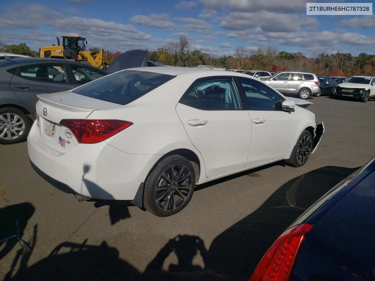 2017 Toyota Corolla L VIN: 2T1BURHE6HC787328 Lot: 75622494