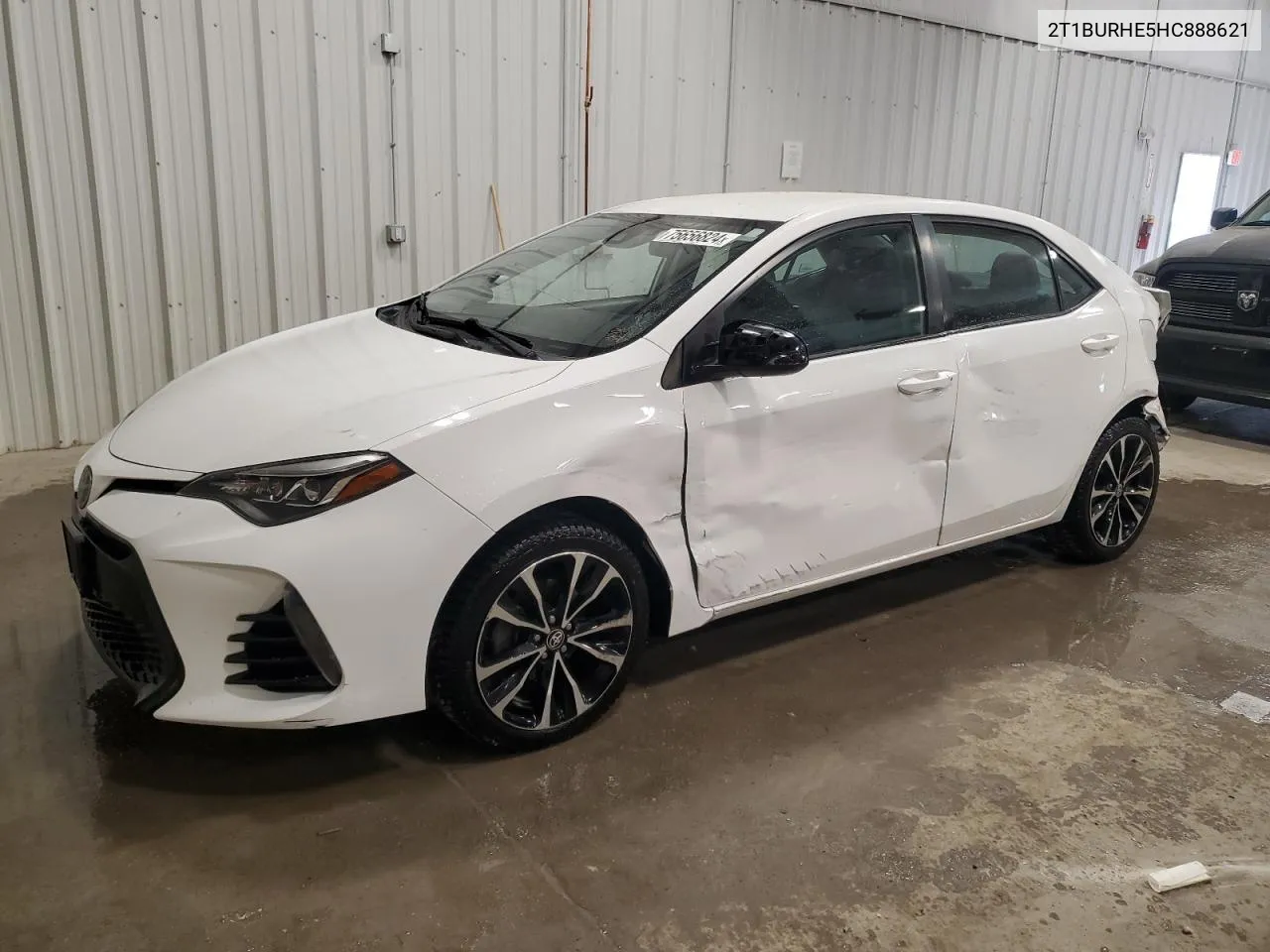 2017 Toyota Corolla L VIN: 2T1BURHE5HC888621 Lot: 75656824