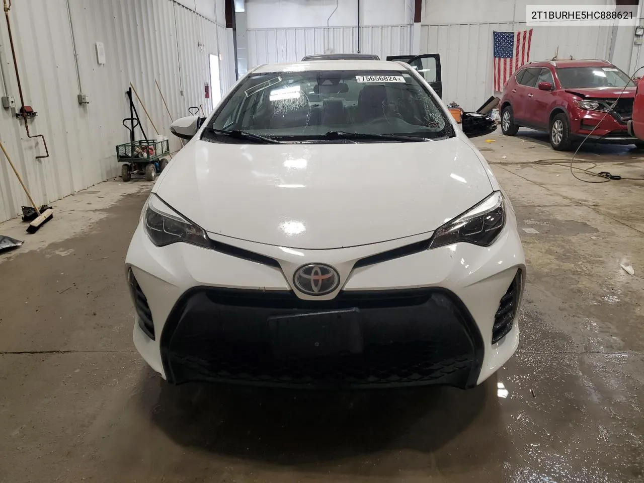 2017 Toyota Corolla L VIN: 2T1BURHE5HC888621 Lot: 75656824