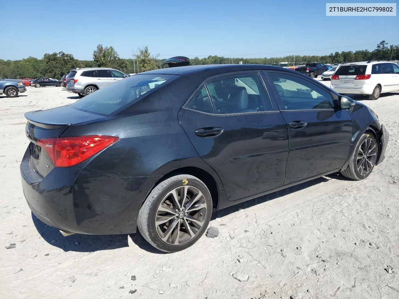 2017 Toyota Corolla L VIN: 2T1BURHE2HC799802 Lot: 75690224