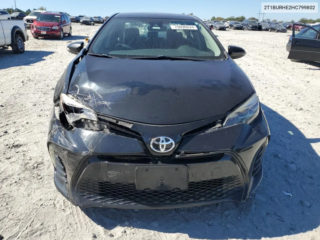 2T1BURHE2HC799802 2017 Toyota Corolla L