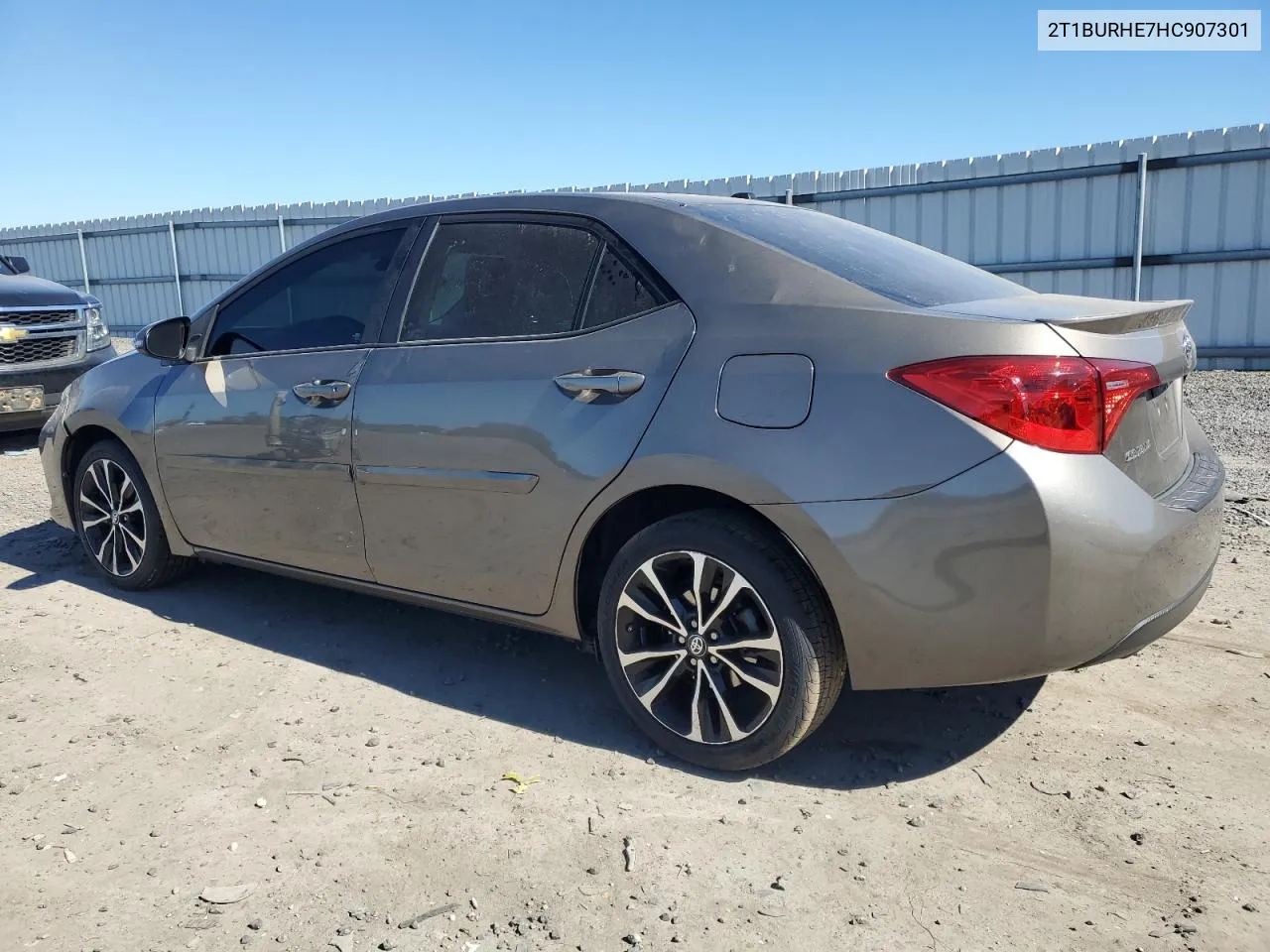 2017 Toyota Corolla L VIN: 2T1BURHE7HC907301 Lot: 75833284