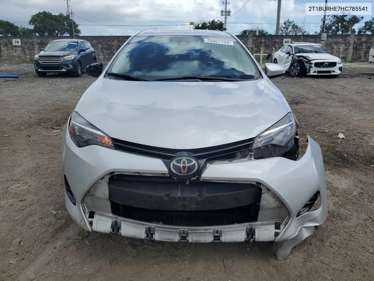 2T1BURHE7HC785541 2017 Toyota Corolla L