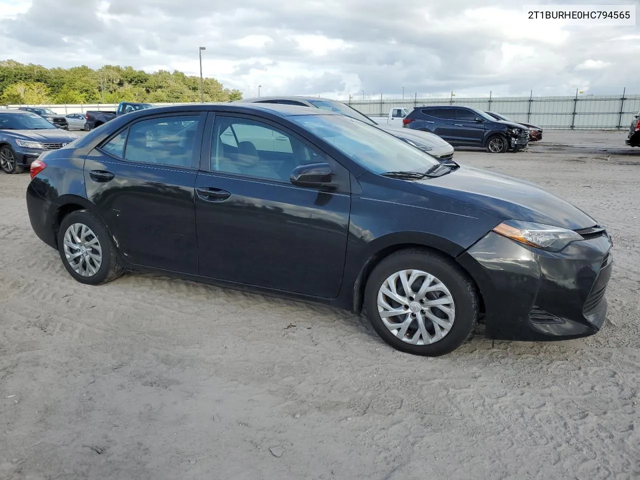 2017 Toyota Corolla L VIN: 2T1BURHE0HC794565 Lot: 76063314